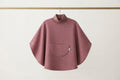 Walkponcho aus 100% Schurwolle – Vorderansicht